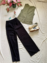 Cargar imagen en el visor de la galería, Casual Black Pants XS