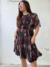 Cargar imagen en el visor de la galería, Jason Wu Floral Mini Dress Seda